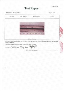 Sertîfîkaya ji bo A453 660B 3