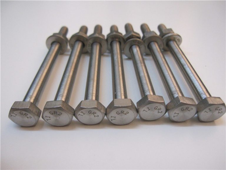 hex header qulity hex head din933 titanium bolt gr2 for sale