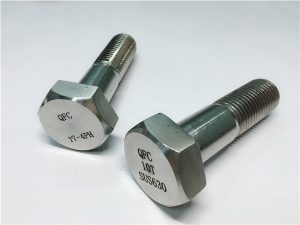 NO.49-DIN931 Hardening AISI 630 (17-4PH) Hex Bolt