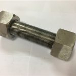 incoloy 925 stud bolt c / w rûnê hexek giran