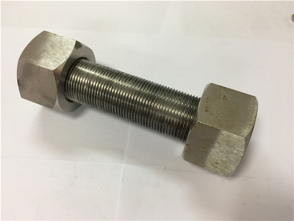incoloy 925 stud bolt c / w rûnê hexek giran