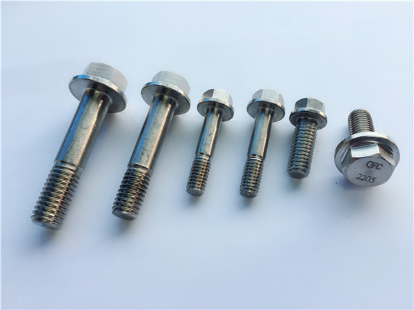 flange bolt alloy fastener special 2205 / s31803